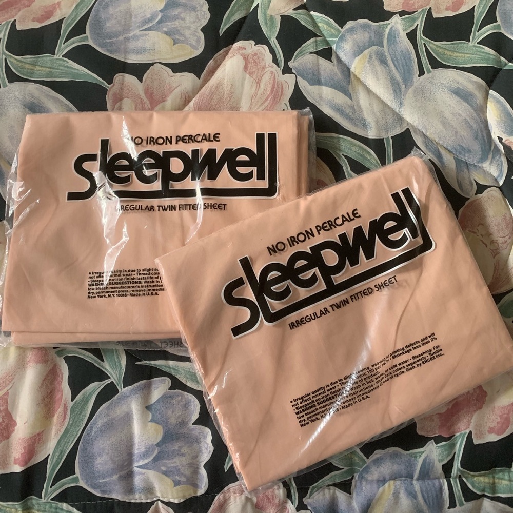 New with Tags: Twin Fitted Sheets